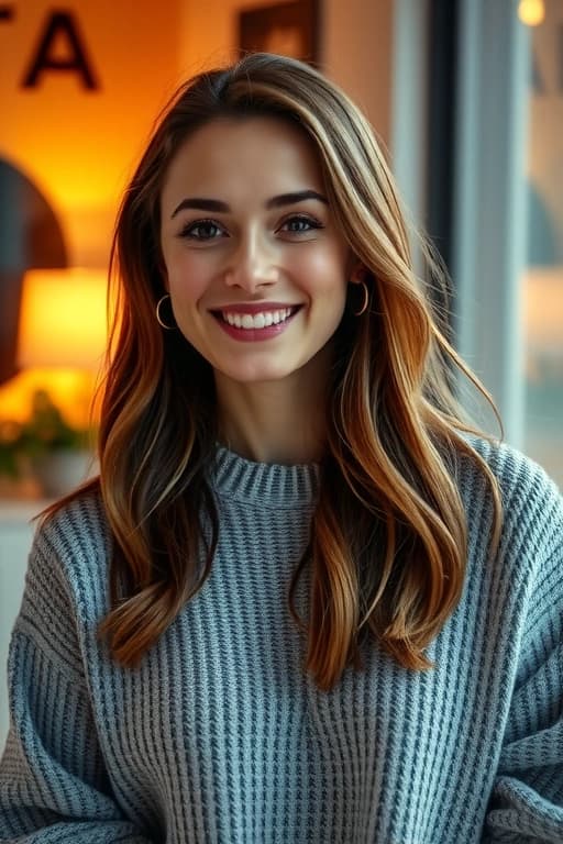 La chica de al lado — Cálida, atenta, conexión diaria